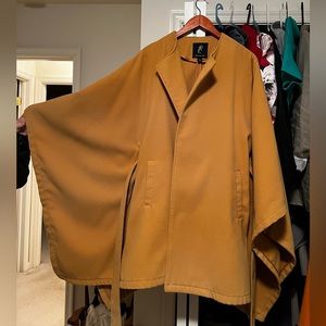Rachel Zoe mustard yellow coat🧥